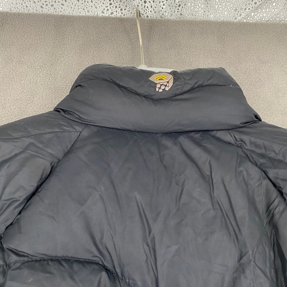 Mountain Hardwear Womens Black Down Puffer Jacket Fleece Lined OL1823 Small - Picture 7 of 9